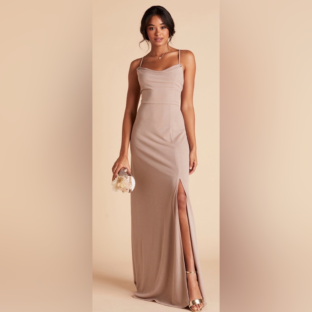 Birdy Grey Ash Crepe Bridesmaid Dress
